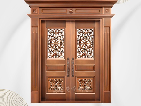 線上和線下為一體的銅門生產制造廠家