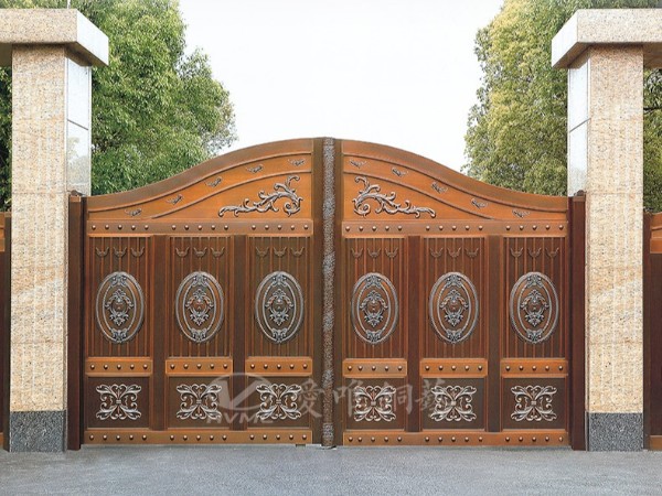 佛山銅門生產(chǎn)廠家愛唯銅藝對別墅銅門進行分析_副本