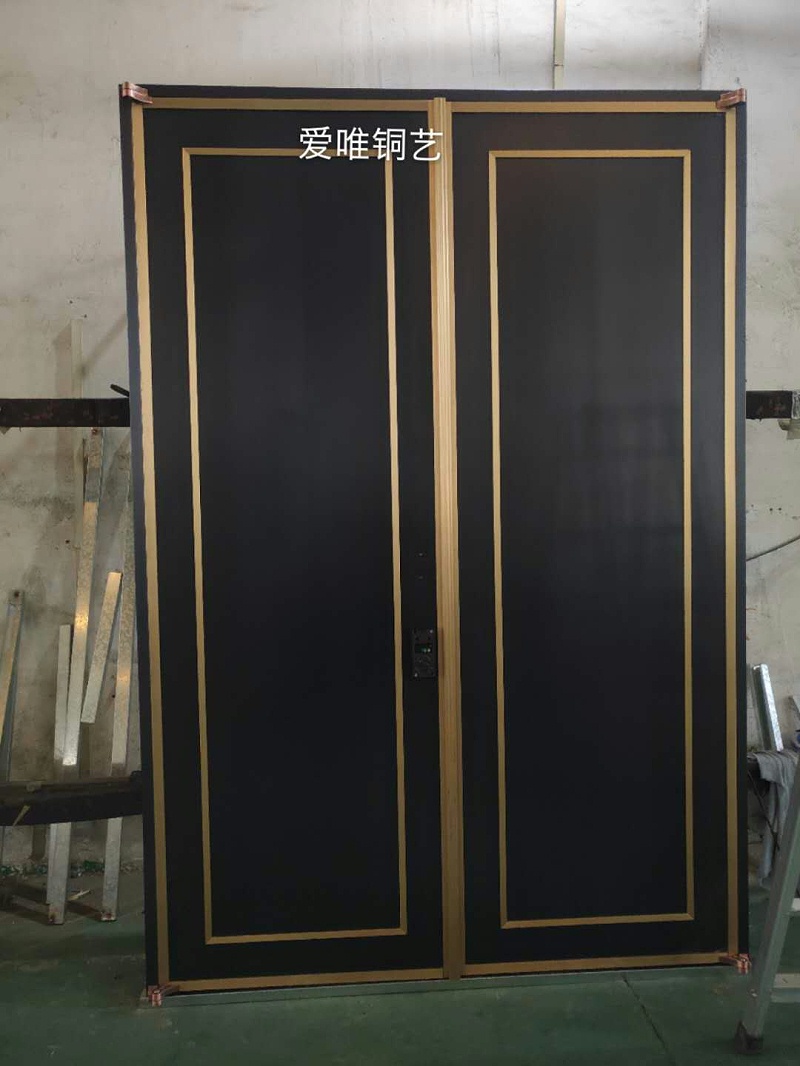 愛唯銅門新中式