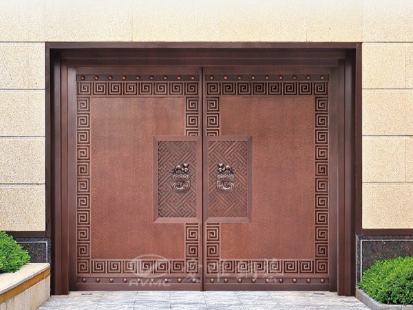 在占據銅門市場的同時要保證銅門的質量