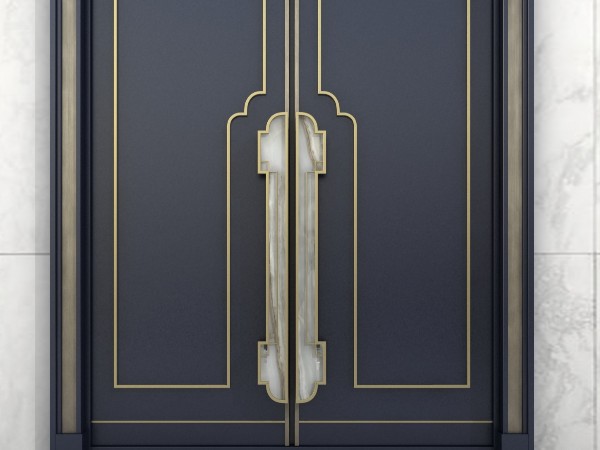 佛山別墅銅門(mén)廠家愛(ài)唯銅藝——新中式風(fēng)格銅門(mén)