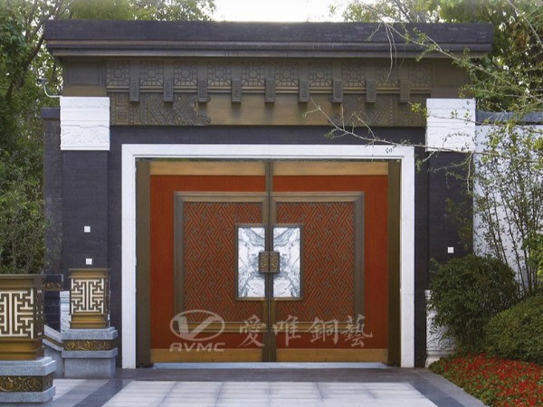 佛山別墅銅門廠家要注意品牌的建設(shè)