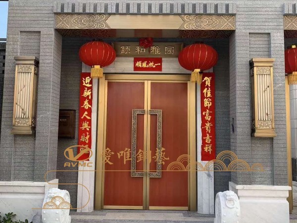 廣東別墅銅門廠家跟您說保養別墅銅門